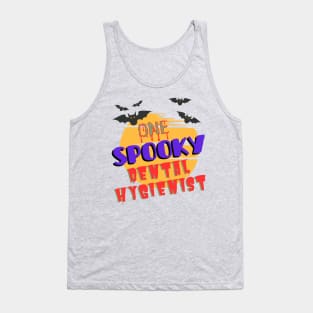 One Spooky Dental Hygienist Halloween Tank Top